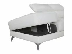 Best Sofá rinconera ángulo izdo eléctrico piel PASCALINE Sofá Relax