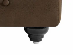 Hot Sofá rinconera panorámico de microfibra con aspecto de cuero envejecido CHESTERFIELD Sofá Vintage|Sofás Chesterfield