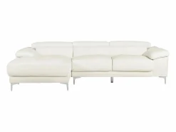 LINEA SOFA Sofá rinconera piel color ángulo izquierdo SOLANGE