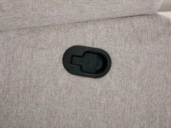 Discount Vente-unique Sofá rinconera reclinable de tela jaspeado color RIETI Beige