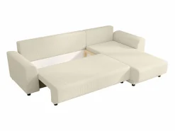 Vente-unique Sofá rinconera reversible de pana NESSARO
