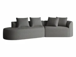 Sofá sin montaje diseño envolvente cojines decorativos incluidos chenilla Sofá Modular