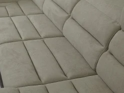 Clearance Sofá XXL beige/marrón ángulo derecho BOILEAU Sofá Xxl
