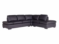 LINEA SOFA Sofa rinconera de piel, , angulo derecho ONYX II