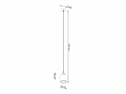 Best Sollux Lighting Sollux Alino Plafón colgante Dome Negro
