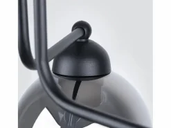 Sollux Lighting Sollux Fillan Lámpara de techo semiempotrable multi brazos negra