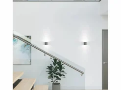 Sollux Lighting Sollux ORBIS - 1 lámpara de pared empotrada Light Up Down Antracita
