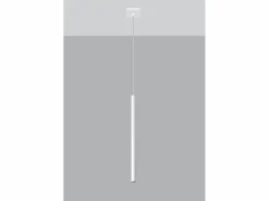 New Sollux Lighting Sollux PASTELO - Lámpara colgante de techo con 1 luz blanca, G9 Blanco