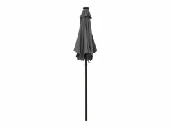 Sombrilla con luces LED aluminio antracita 200x211 cm ES740991
