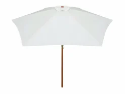 Best Sombrilla con palo de madera blanco crema 270x270 cm ES358175 Sombrilla