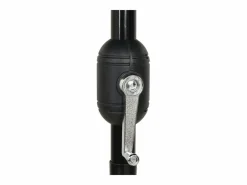 Clicnbuy Sombrilla de 3 niveles con poste de aluminio burdeos 2,5 m