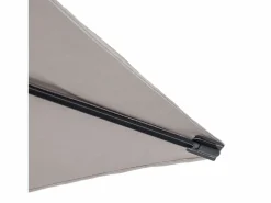 Online Sombrilla de balcón rectangular KADAX, 210 x 140 cm, altura regulable para balcón y terraza, sombrilla de terraza plegable con bolsa de transporte, color topo, 210 Beige