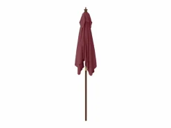 Hot Sombrilla de jardín poste de madera rojo burdeos 198x198x231 cm ES603824