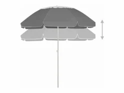 Clicnbuy Sombrilla de playa 300 cm