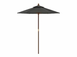 Sale Sombrilla jardín con poste de madera 196x231 cm Sombrilla