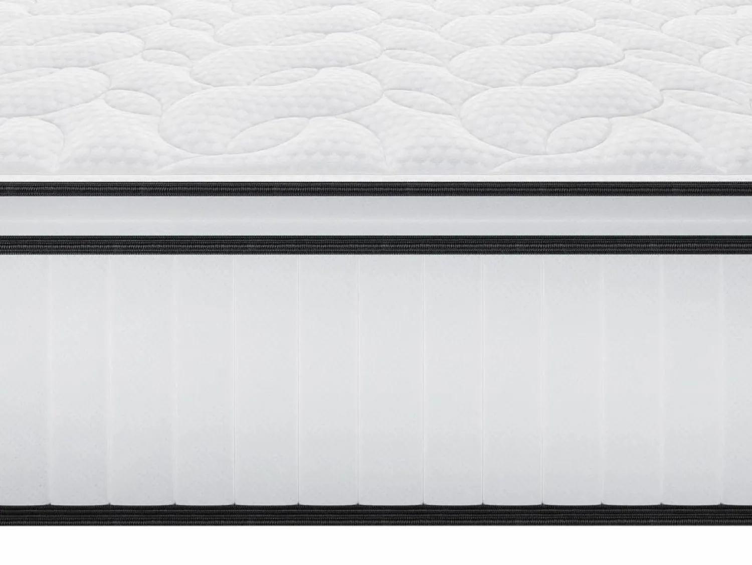 Hot Somier + colchón de muelles ensacados DELICE - 160x200 cm Conjunto Colchón Y Somier