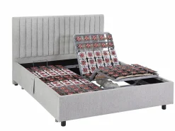 Outlet Somier articulado eléctrico 2x65 terminales - 2 x 80 x 200 cm - - NALU de DREAMEA Cama Articulada