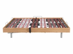 Best Somier articulado eléctrico 2x48 terminales - 2 x 70 x 190 cm - gris - PITUS de YSMÉE Somier Relax