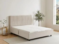 Discount Somier articulado eléctrico 2x48 terminales - 2 x 70 x 190 cm - - NALU de DREAMEA Cama Articulada