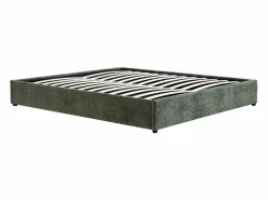 Hot Ysmée Somier con arcón 180 x 200 cm king size en tela texturizada - FIRMEO de YSMÉE Verde