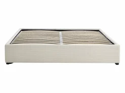 Discount Ysmée Somier con arcón king size 180 x 200 cm de pana - FIRMEO de YSMÉE Beige