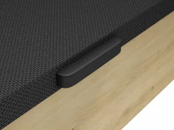 Sale Somier con cajón 90 x 190 cm - Natural claro y negro - NAMOSI de YSMÉE Somier Con Canapé|Somier - 90X190Cm