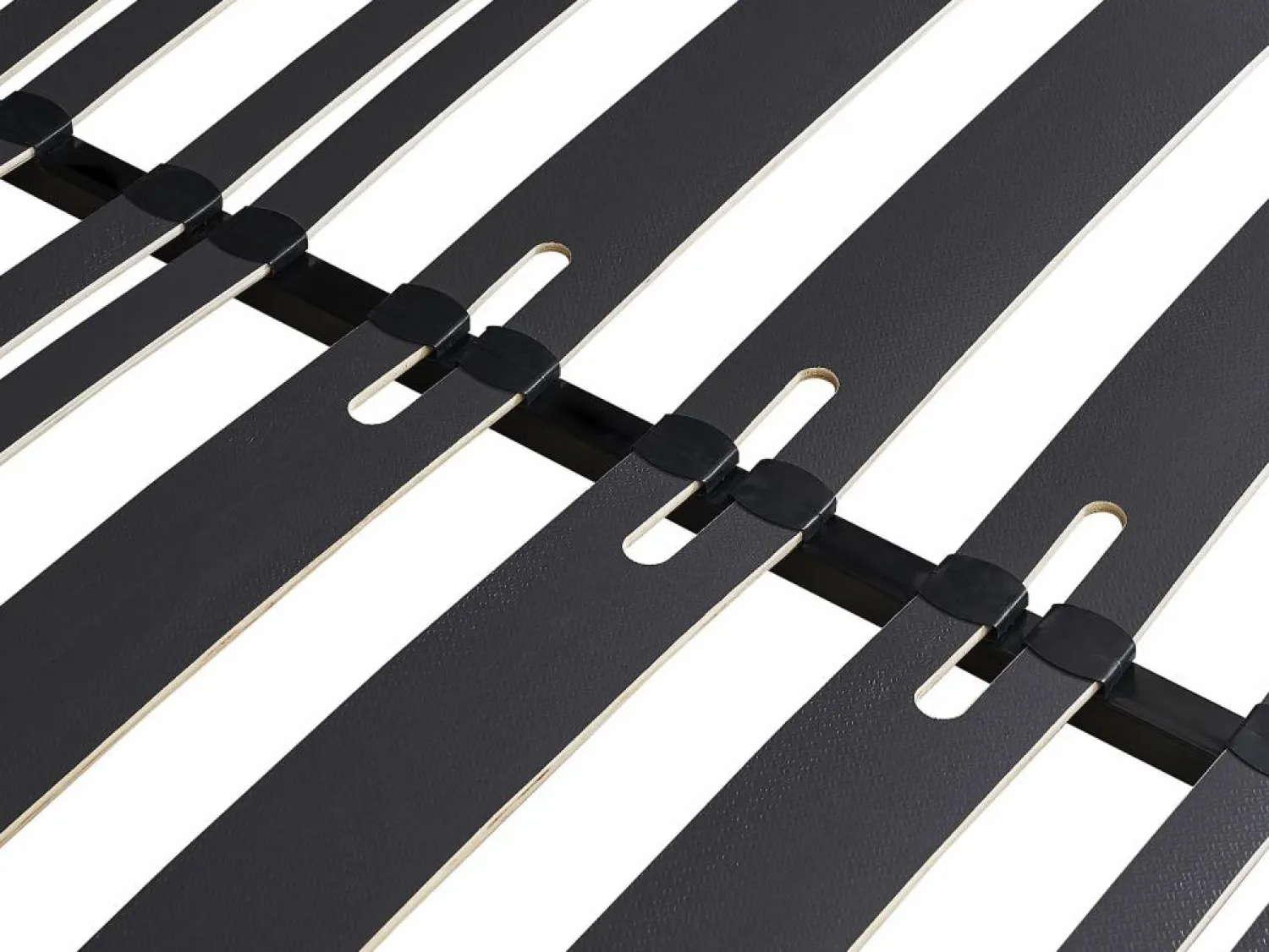 Ysmée Somier de láminas enmarcado para montar 160 x 200 cm - 30 láminas - 3 zonas - Sin patas - - CERRISI