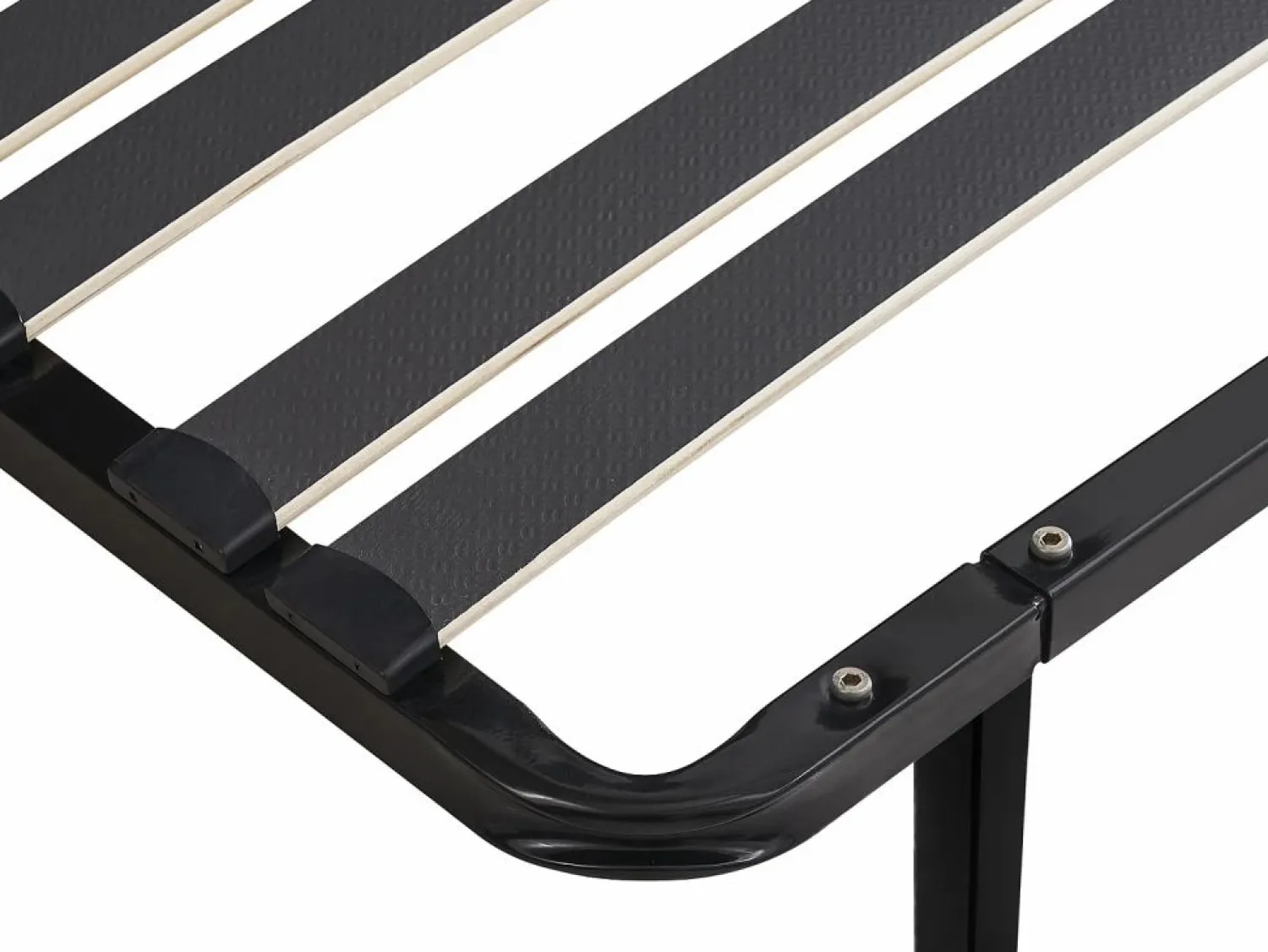 Discount Somier de láminas para armar 160 x 200 cm - 30 láminas 3 zonas Con patas - CERRISI Base De Cama De Láminas|Somier - 160X200Cm