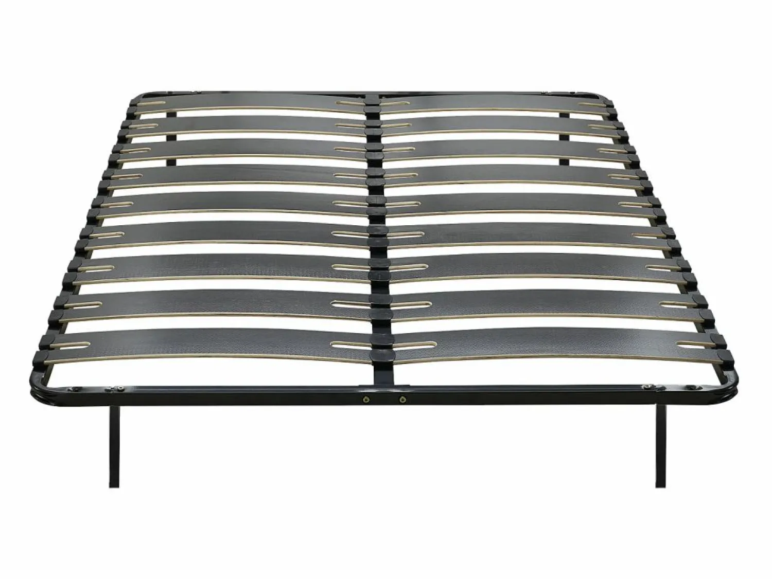 Ysmée Somier de láminas para montar de 160 x 200 cm 2 x 9 láminas Con patas MONTIANO de YSMÉE
