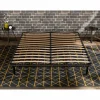 New Douce Lune Somier de láminas 180x200 cm Estructura sólida de metal negro Alta calidad - Cómodo ®