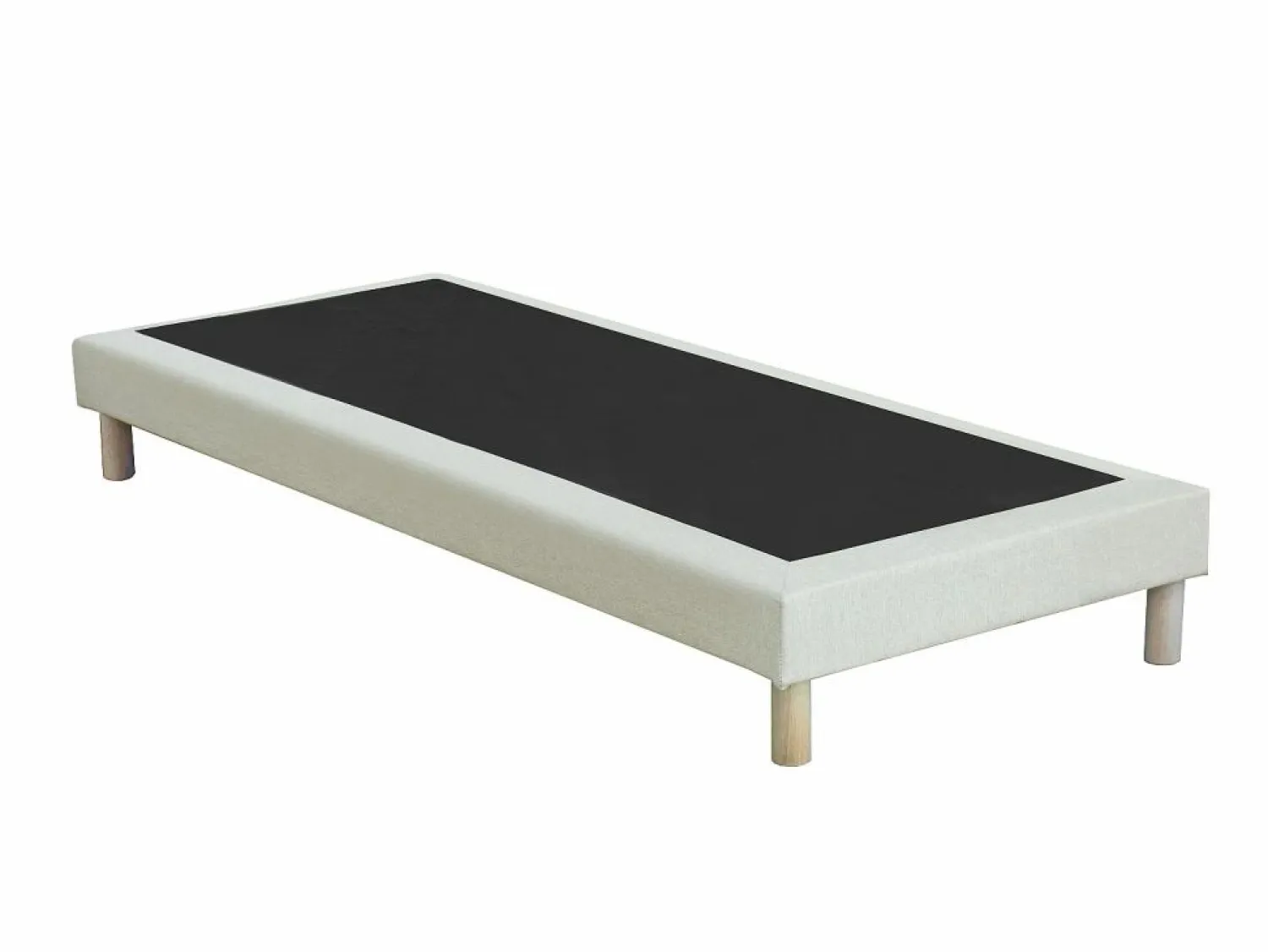 Somier decorativo tapizado 90 x 190 cm - - KOZANI de YSMÉE Somier Tapizado|Somier - 90X190Cm