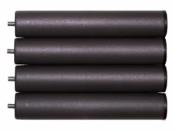 New Somier 160x200 cm multiláminas con Reguladores Lumbares, Firmeza Adaptable Negro