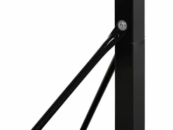 Hot Homcom Soporte de baloncesto negro 90x165x352 cm Multicolor