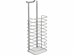Hot METALTEX Soporte Distribuidor Bolsas GALILEO Plata 36x12x12 cm