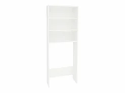 Outlet Soporte para lavadora haaus Fyn, , 65 x 25 x 170 cm Blanco