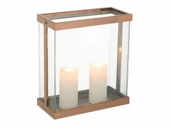 J-Line Soporte para vela de vidrio 32*15*35.5 cm