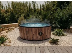 Spa Hinchable Bali | 180 cm de Diámetro Coco Spa | 1100 Litros | Motor de 2240 W | Hasta 6 Personas