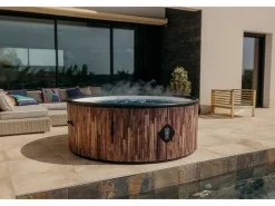 Spa Hinchable Bali | 180 cm de Diámetro Coco Spa | 1100 Litros | Motor de 2240 W | Hasta 6 Personas