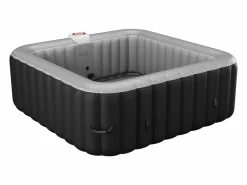 VOGUE SPA Spa hinchable cuadrado 6 personas B-COSY 185 x 185 x 65 cm - 140 chorros / gris