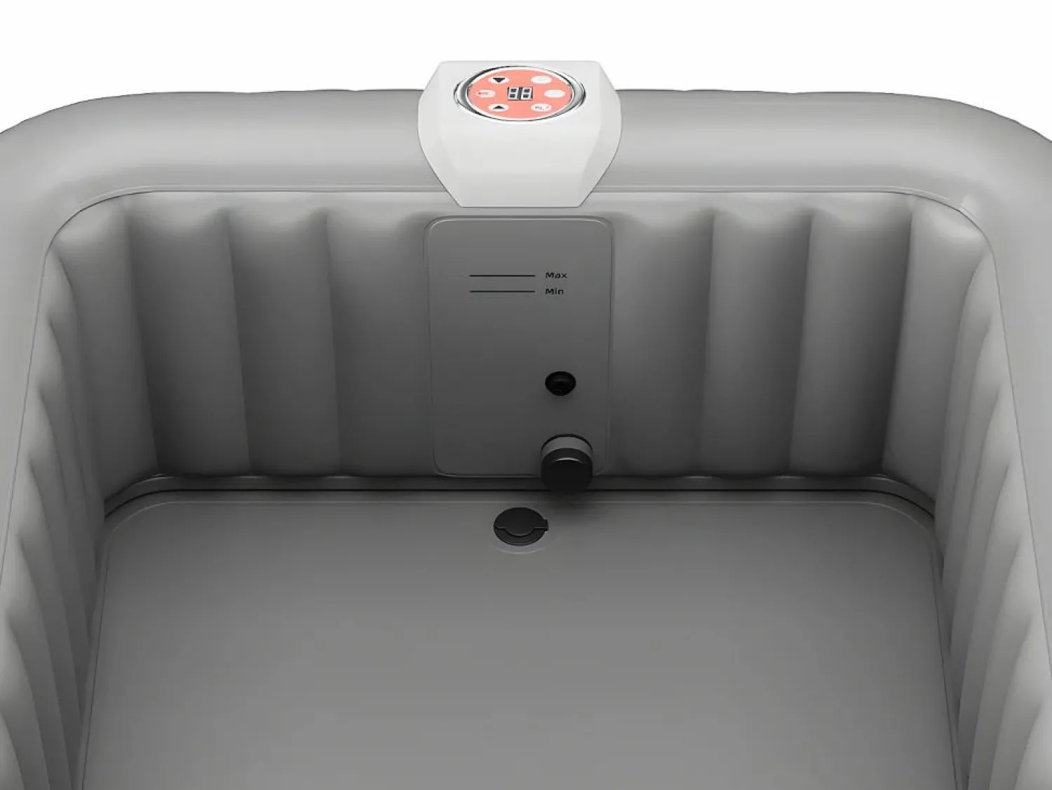 Discount Spa hinchable cuadrado para 4 personas B-COSY 154 x 154 x Alt. 65 cm 120 chorros Spa Hinchable