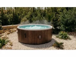 Spa Hinchable Helsinki Coco Spa | 180 cm de Diámetro | 1100 Litros | Motor de 2240 W | Hasta 6 Personas