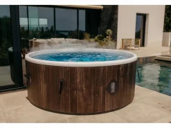 Spa Hinchable Helsinki Coco Spa | 180 cm de Diámetro | 1100 Litros | Motor de 2240 W | Hasta 6 Personas
