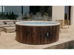 Spa Hinchable Helsinki Coco Spa | 180 cm de Diámetro | 1100 Litros | Motor de 2240 W | Hasta 6 Personas
