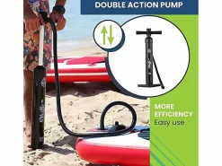 SKIFFO Stand Up Paddle Inflable Sun Cruise 10'2 - 310x84x15cm (10"2'x33 "x6") - Dropstitch Double Layer Fused Full Pack