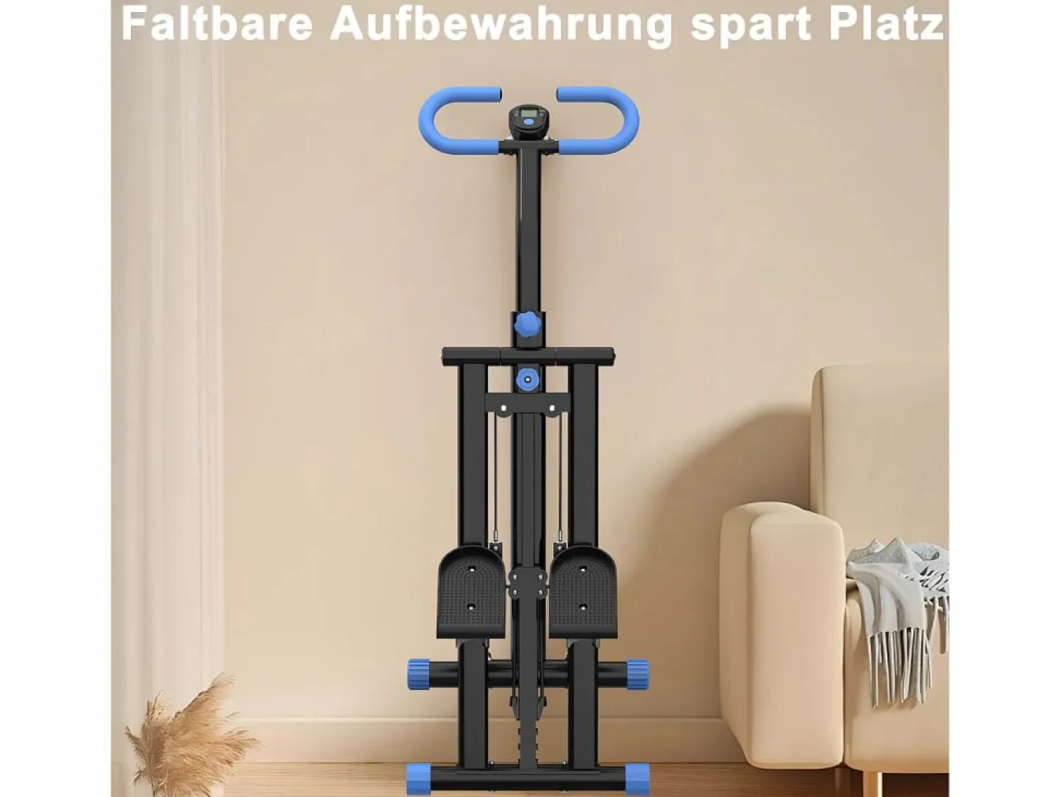 Sale Hauss Spole Stepper con 3 niveles de resistencia ajustable - Negro