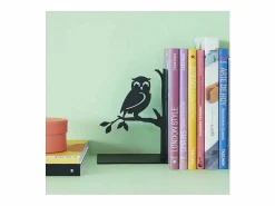 Discount Balvi Sujetalibros de metal Animals Bird Negro