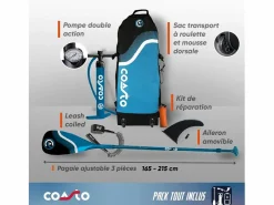 Sale SUP hinchable Paddle Touring Nautilus 355x86x15cm (11'8x34 x6) Dropstitch Double Layer Fusion Full Pack - Collection 2021 Deportes Náuticos