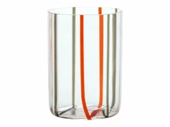 Online Surtido de Vasos Tirache Zafferano en vidrio borosilicato bicolor Verde-amatista caja 6 piezas Vaso