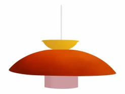 Online TOSEL Suspensión ,metal,,A110xD40xP40 cm Naranja
