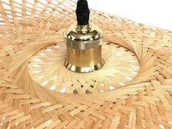 OZAIA Suspensión de bambú - D.80 x A.120 cm - Natural claro - JURUA